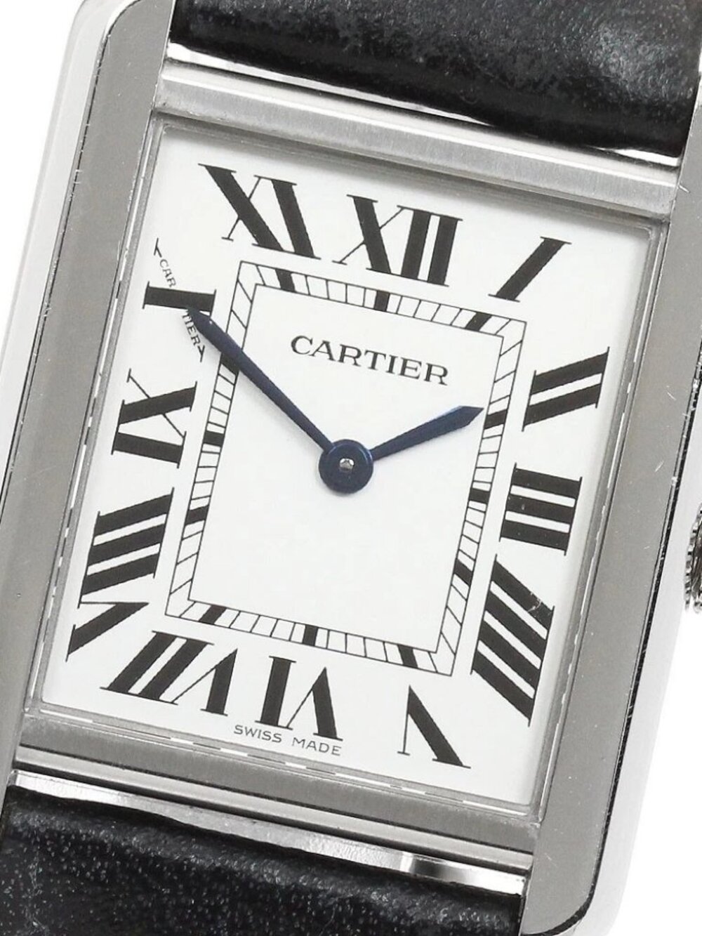 CARTIER Tank solo SM WSTA0030 Silver Dial Quartz Ladies Watch_960864 - Picture 1 of 7